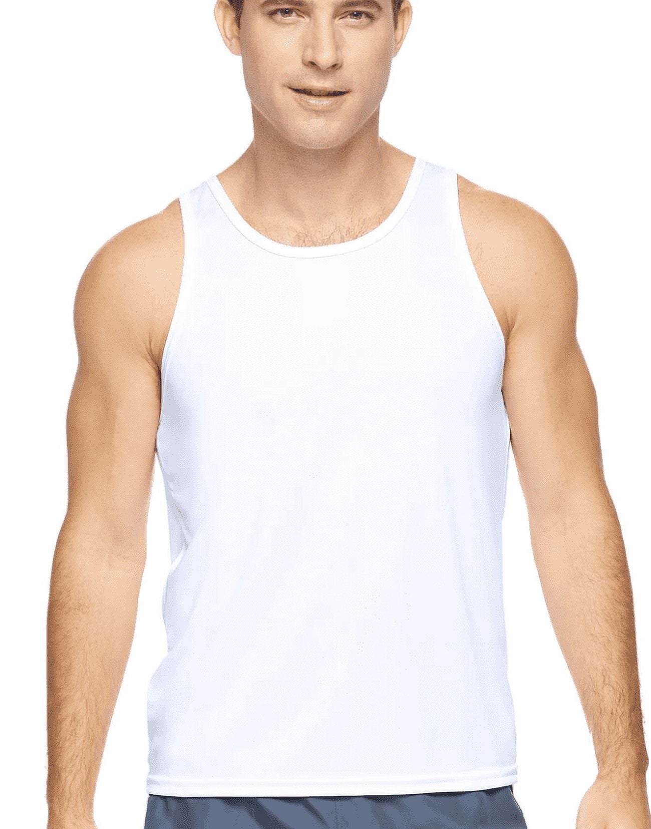 Expert Performance Men Tank Top White Size S