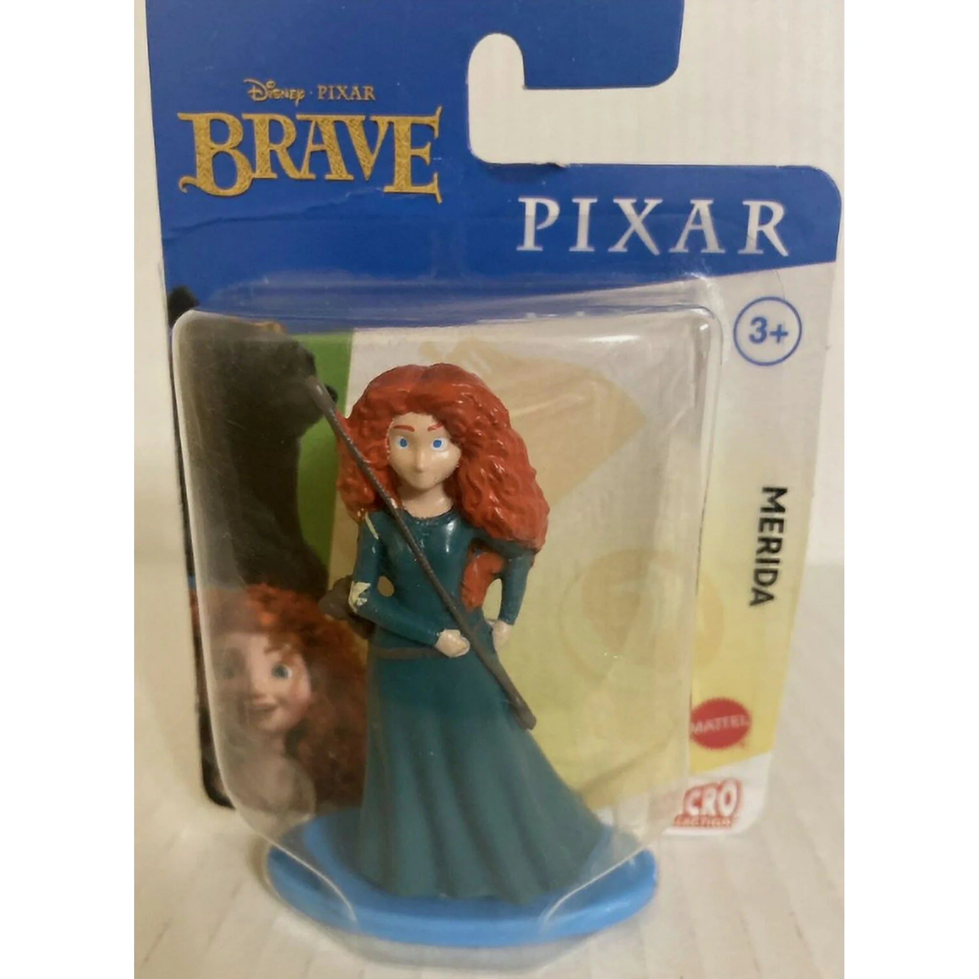 Brave MERIDA Mini 2 1/2 Inch Figure Pixar Disney Mattel Micro Collection 2pk